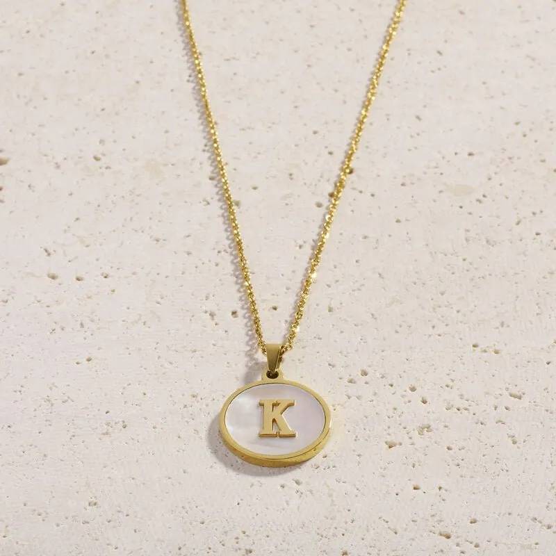 Shell Letter Necklaces 2.0