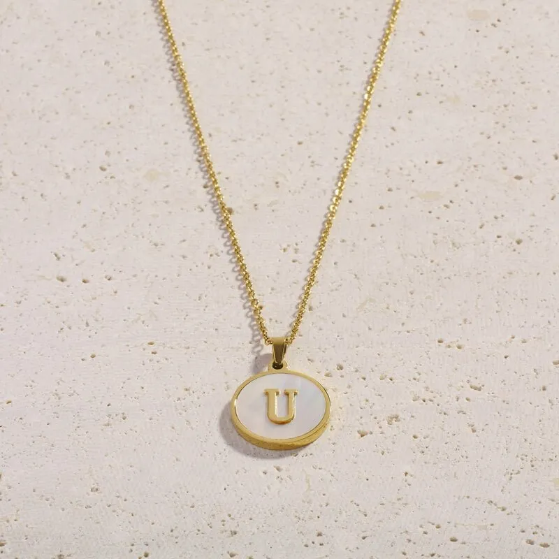 Shell Letter Necklaces 2.0