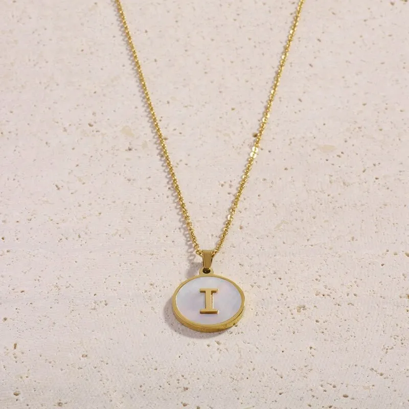 Shell Letter Necklaces 2.0