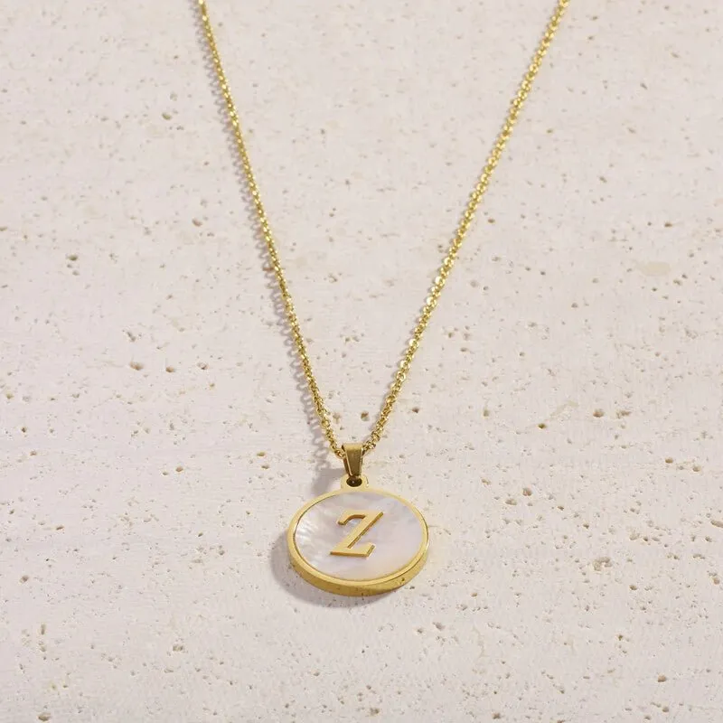 Shell Letter Necklaces 2.0