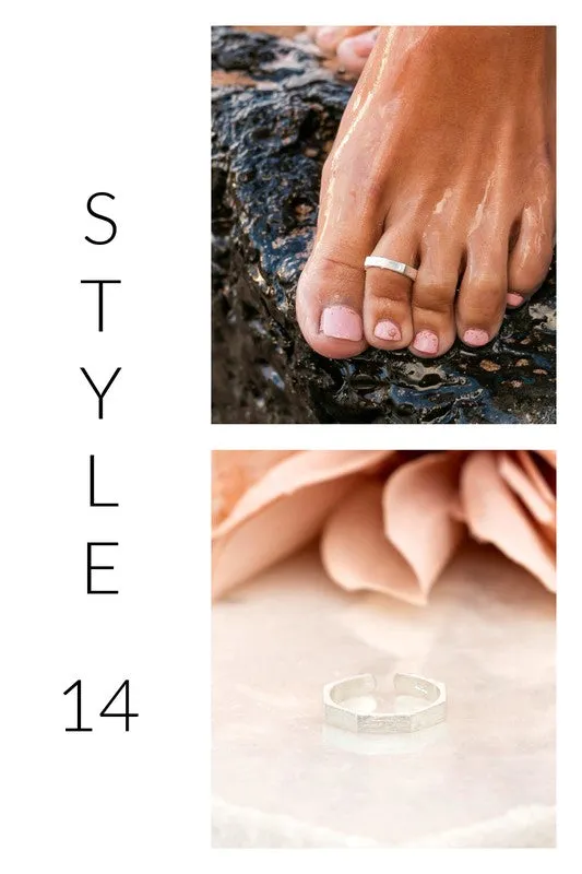 Sterling Silver Toe Rings