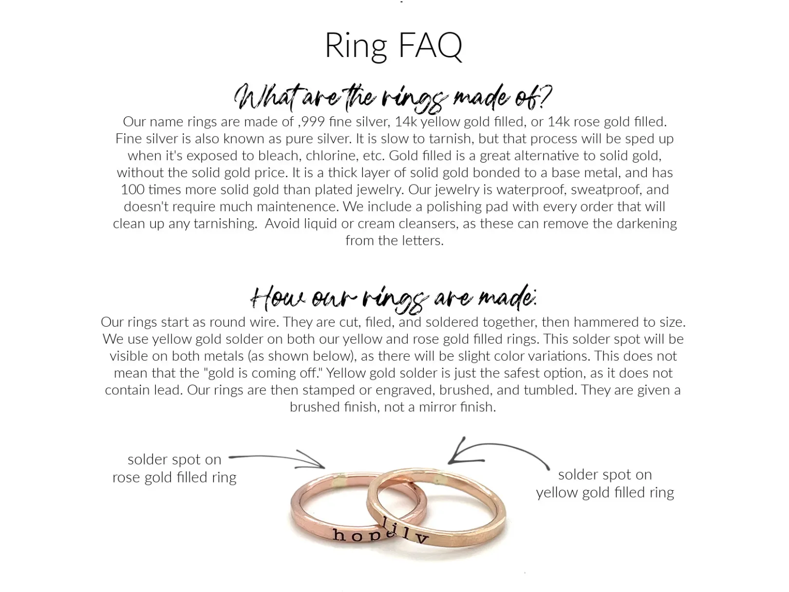 the Clara Ring Set