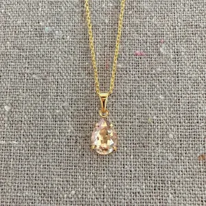 Tiny Pear Necklace