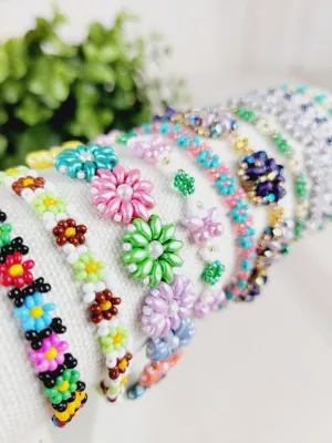 Tracey's Treasures, Beaded Flower Bracelets