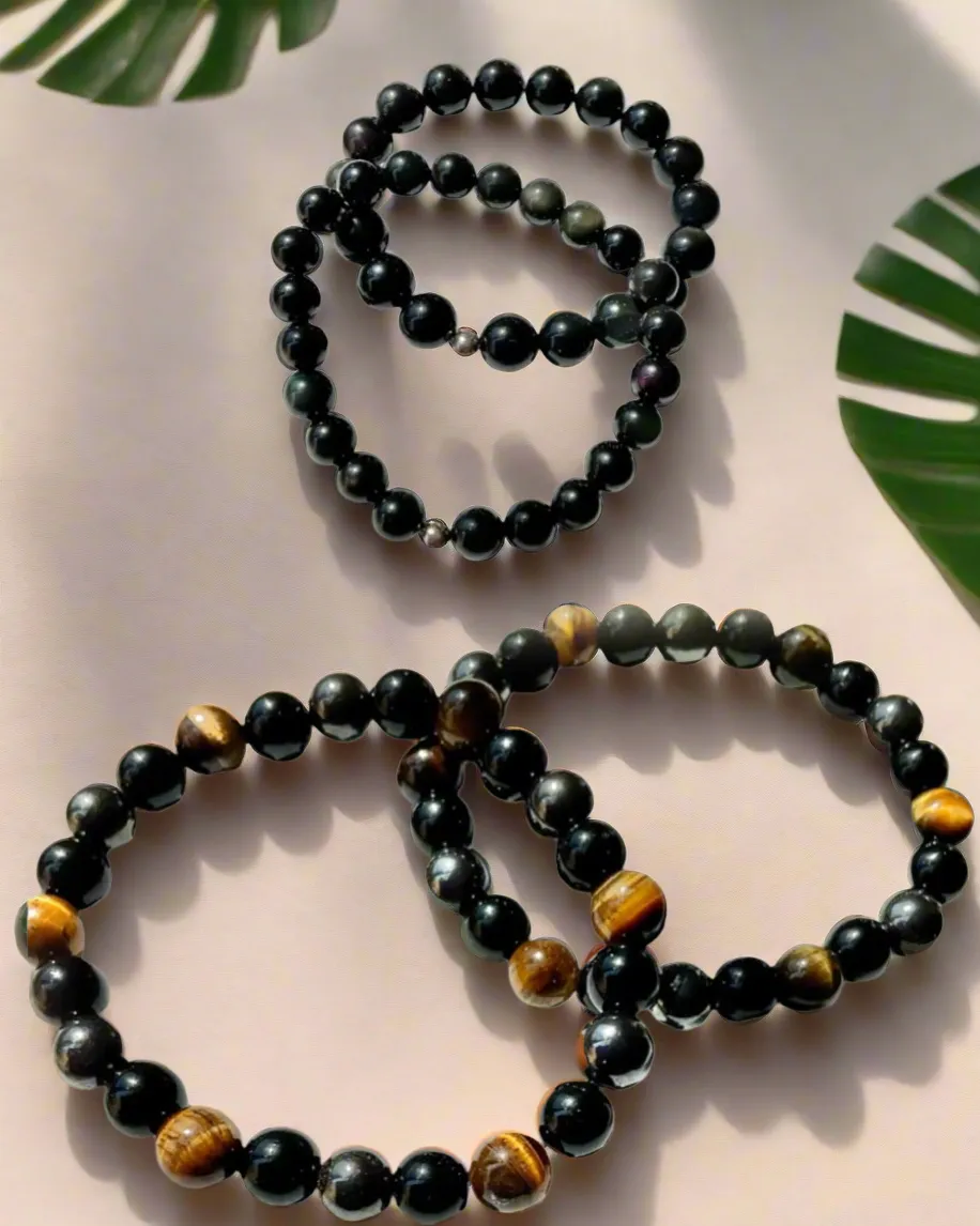 Triple Protection and Obsidian Bracelets