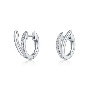 V-Shaped Hugge Earrings