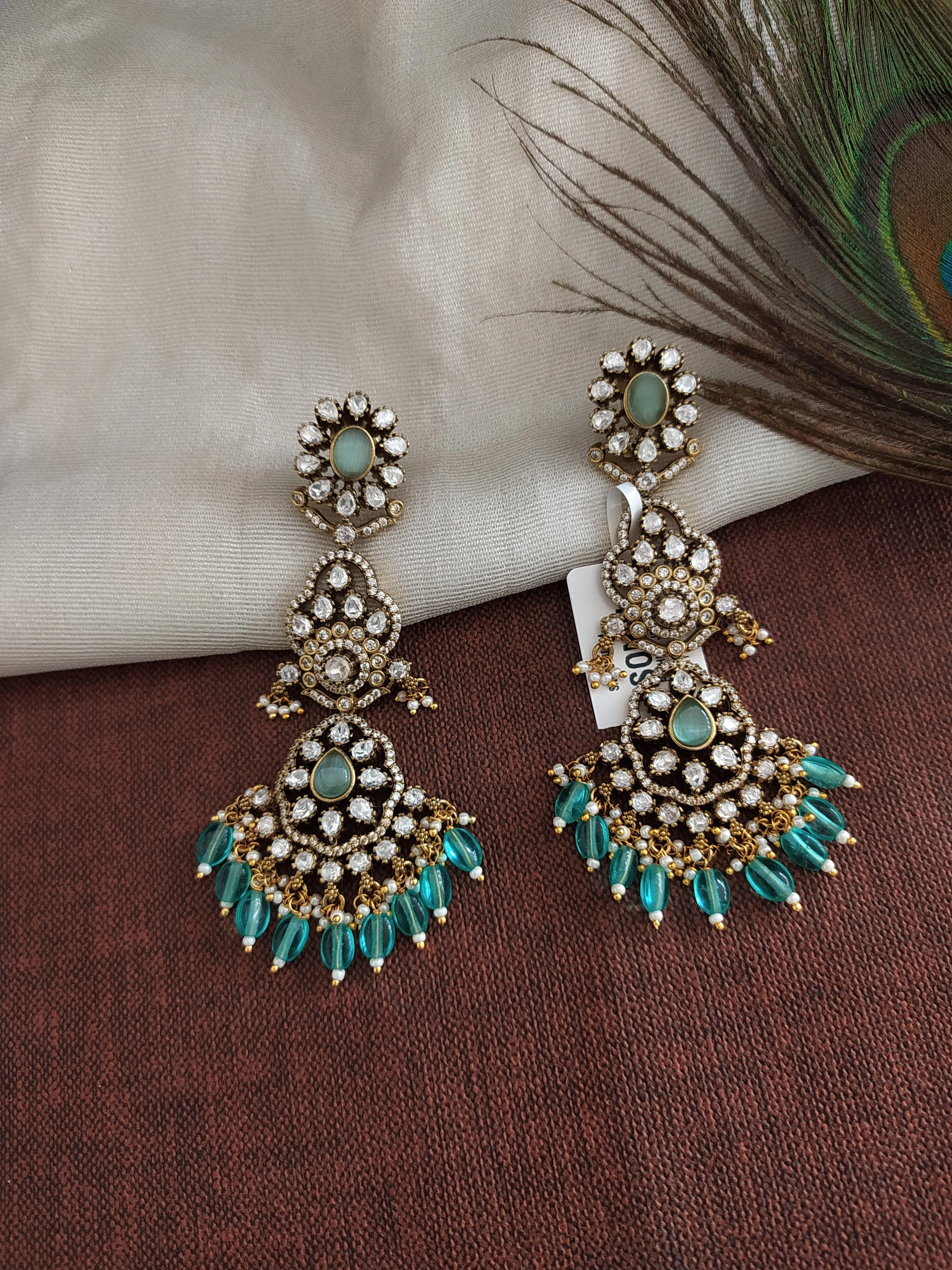 Victorian Earrings (Colors Available)