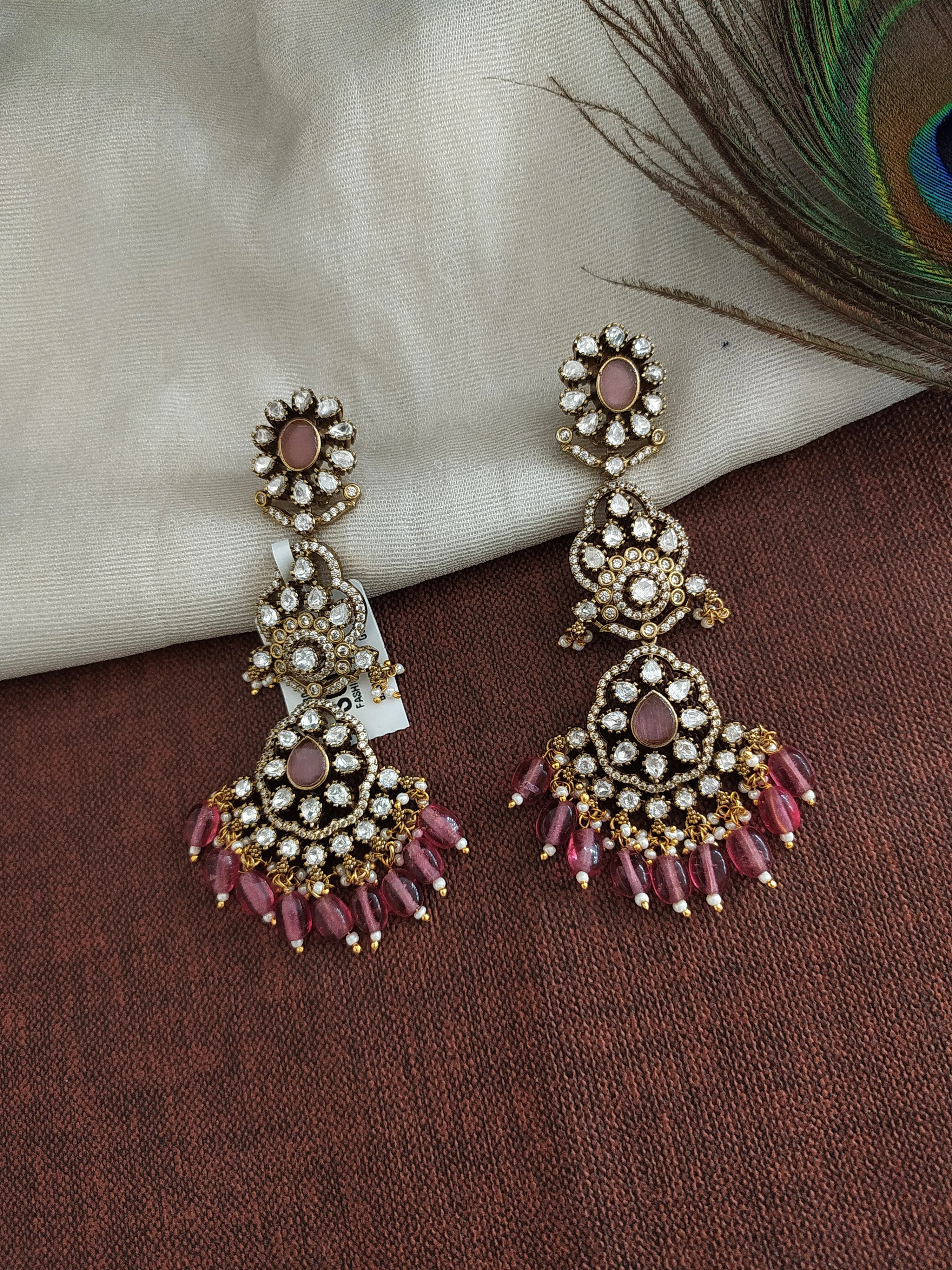 Victorian Earrings (Colors Available)