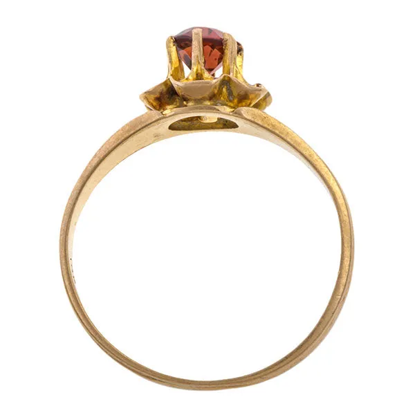 Victorian Garnet Ring