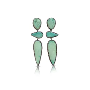 Whitewater Triple Drop Earrings