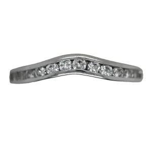 Women's White Gold Diamond Wedding Band